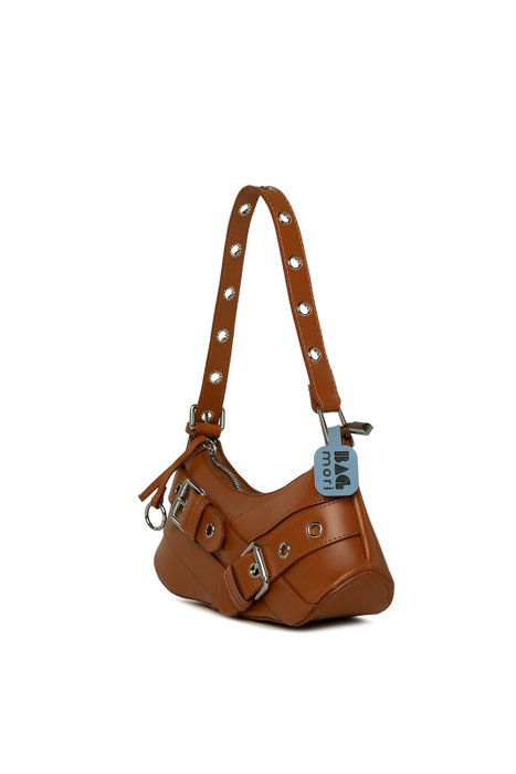 Zoozie Bags Bolso Bandolera Mini en Color Tostado